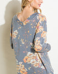 e Luna Floral Loose Fit Boxy Top - My Pampered Life Seattle