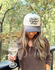 Freakin' Weekend Baby - Vintage Trucker Hat - My Pampered Life Seattle