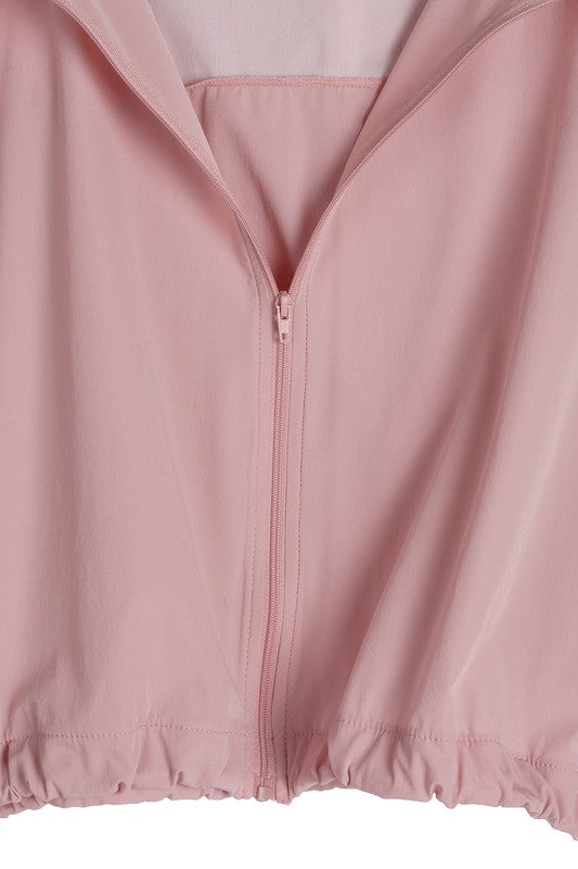 Lilou Windbreaker in Pink