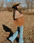 Rosalie Rivet Suede Hobo Bag