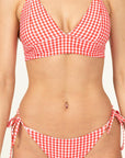 HYFVE Big Talk Two-Piece Gingham Bikini Set