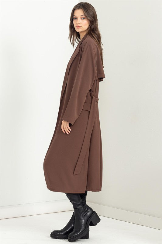 HYFVE Keep Me Close Belted Trench Coat - Online Only