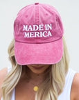 Made in Merica VintageWashed Baseball Cap