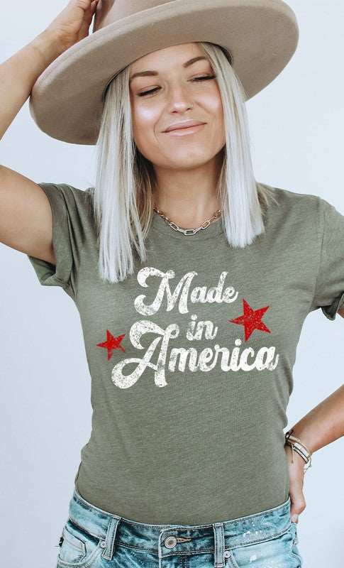 PLUS Vintage Made in America Graphic Tee PLUS