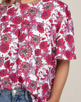 Flutter Sleeve Floral Top - Online Only