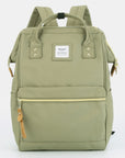 Himawari Waterproof Canvas Backpack Bag with Side Pockets