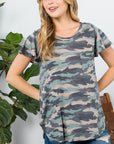 e Luna Camouflage Basic Top