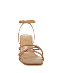 Alyona Low Block Heel Strappy Sandals