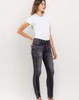 Lovervet Raw Hem Cropped Skinny Jeans