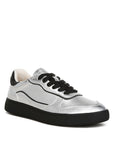 Kyniska Metallic Faux Leather Everyday Sneakers