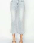 RISEN Full Size Mid Rise Cropped Flare Jeans