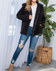 e Luna Sherpa Fur Hoodie Jacket