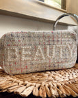 Beauty Large - White Tweed