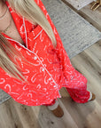 Candy Cane Pajama Set - My Pampered Life Seattle