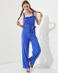 Jade by Jane PLUS Sleeveless Button Jumpsuit