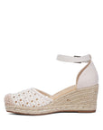 Mason Pin Buckle Wedge Heel Espradilles