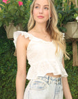 Ruffled Top w Flare - Online Only