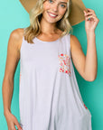 e Luna PLUS Mixed Tank Top