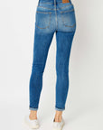 Judy Blue Full Size Cuffed Hem Skinny Jeans