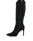 Becks Rhinestone Patterned Calf Boots