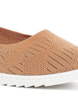 Lubna Knitted Flat Ballet Flats