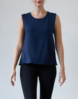 Fabina Bamboo Muscle Sleeve Top