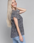 Tiered Chiffon Blouse - Online Only