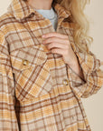 Lilou Plaid Shacket with Pockets