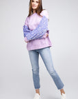 BiBi Velvet Sequin Sleeve Mineral Washed Top