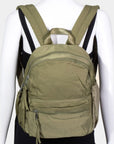 Fame Nylon Multi Pocket Backpack Bag