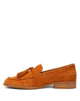 Rhone Tassels Detail Suede Loafers