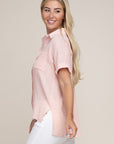 Crinkle Shirt with Pockets - Online Only