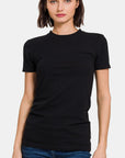 Zenana Crew Neck Short Sleeve T-Shirt