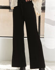 ADORA Tied Wide Leg Knit Pants