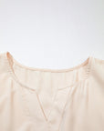 Plus Size Embroidered Eyelet Patchwork V-Neck Maxi Dress