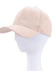 Classic Suede Felt Baseball Fashion Cap