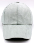 Classic Suede Felt Baseball Fashion Cap