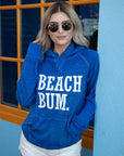 Beach Bum Vintage Hoodie Plus Size