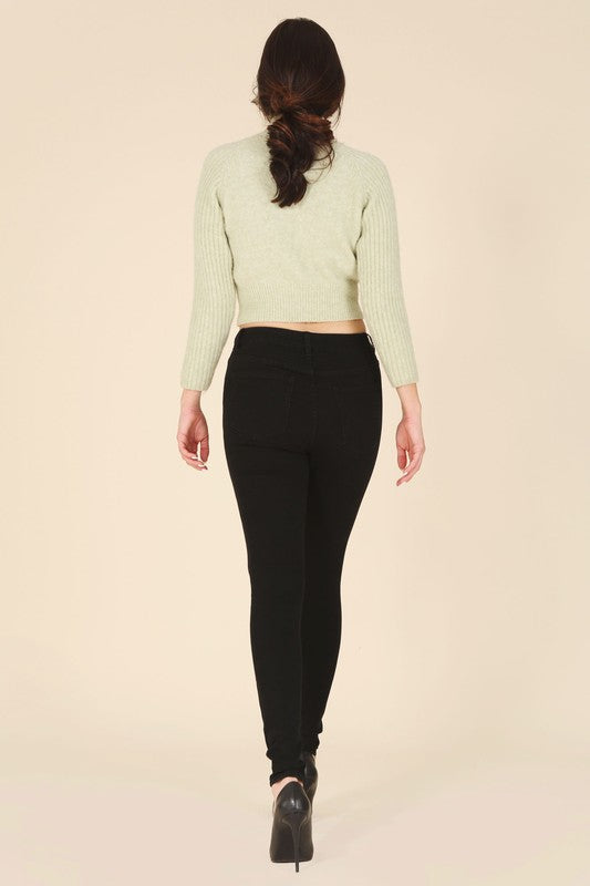 Lilou Skinny Jeans in Black