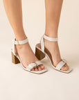 TREATY-S Buckle Sandal Heel