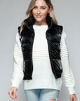 Snobbish Fine Fur Lining Quilted Vest