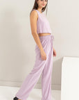 HYFVE D-Linen Blended Top and Pants Set