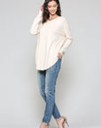 Sadie Knitted Sweater Blended Cashmere