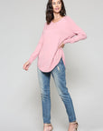 Sadie Knitted Sweater Blended Cashmere