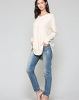 Sadie Knitted Sweater Blended Cashmere