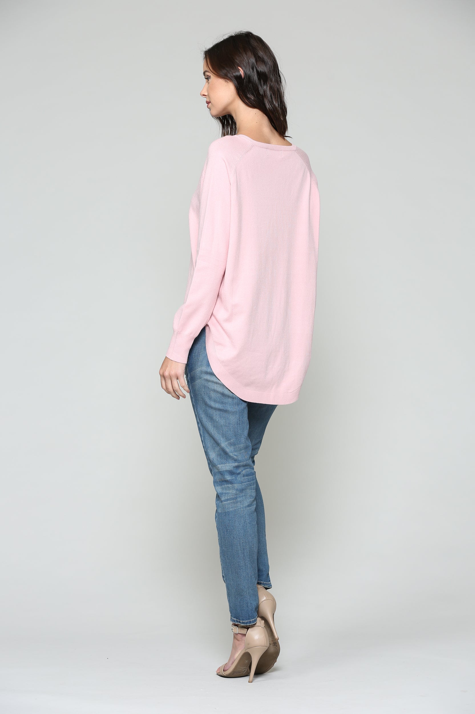 Sadie Knitted Sweater Blended Cashmere