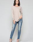 Sadie Knitted Sweater Blended Cashmere