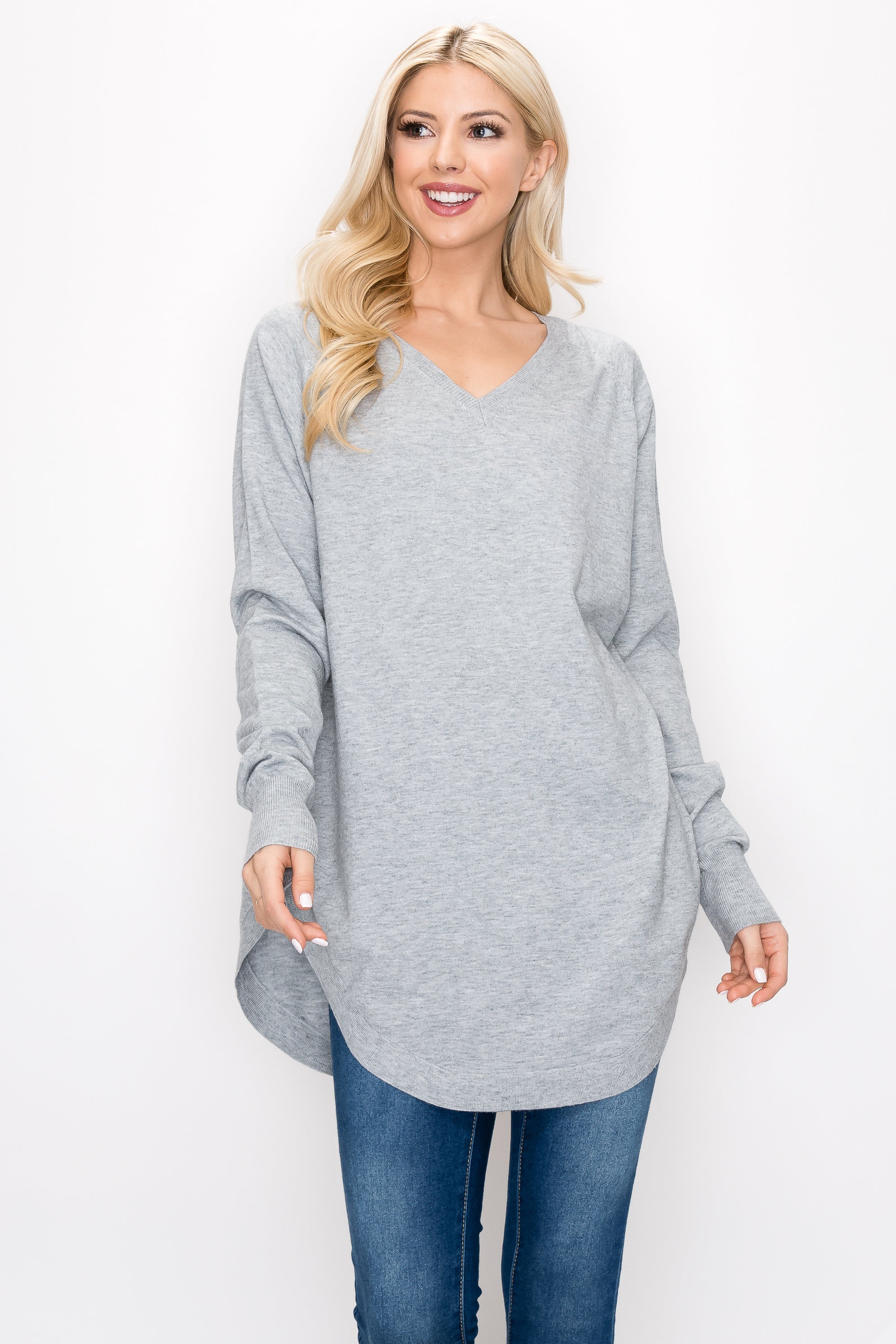 Sadie Knitted Sweater Blended Cashmere