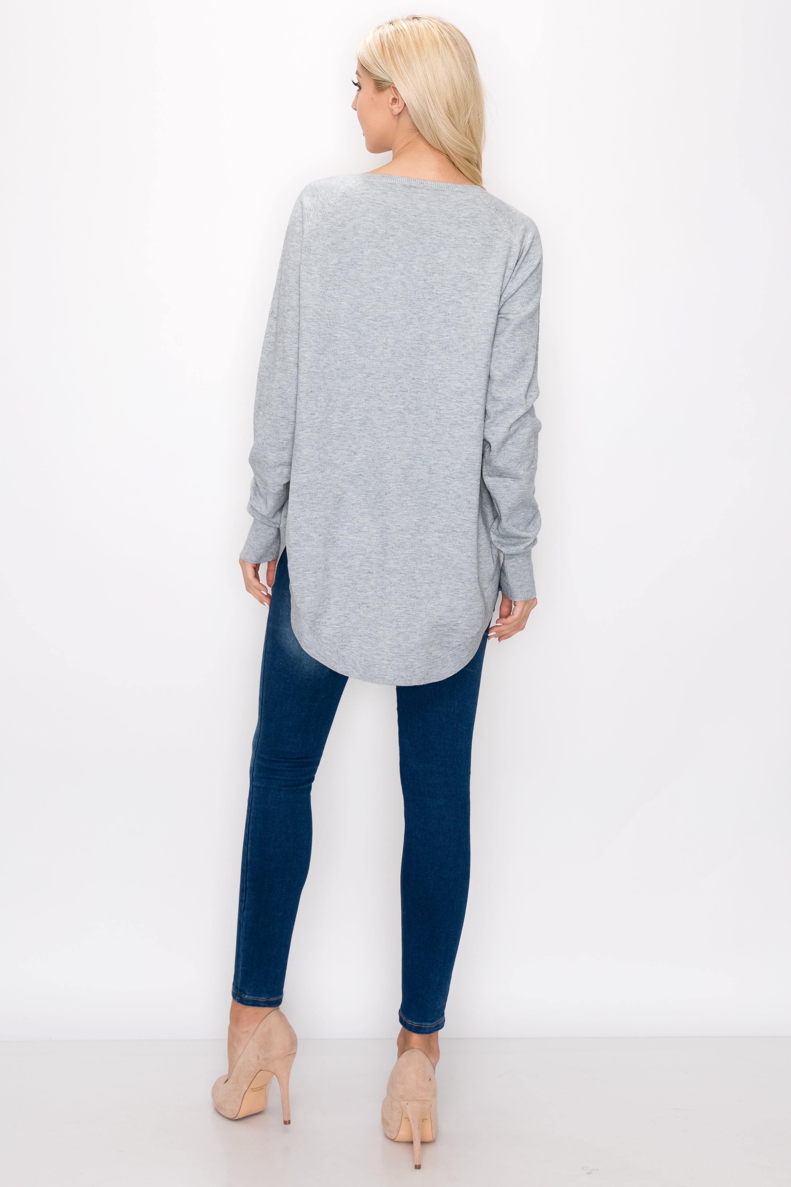 Sadie Knitted Sweater Blended Cashmere