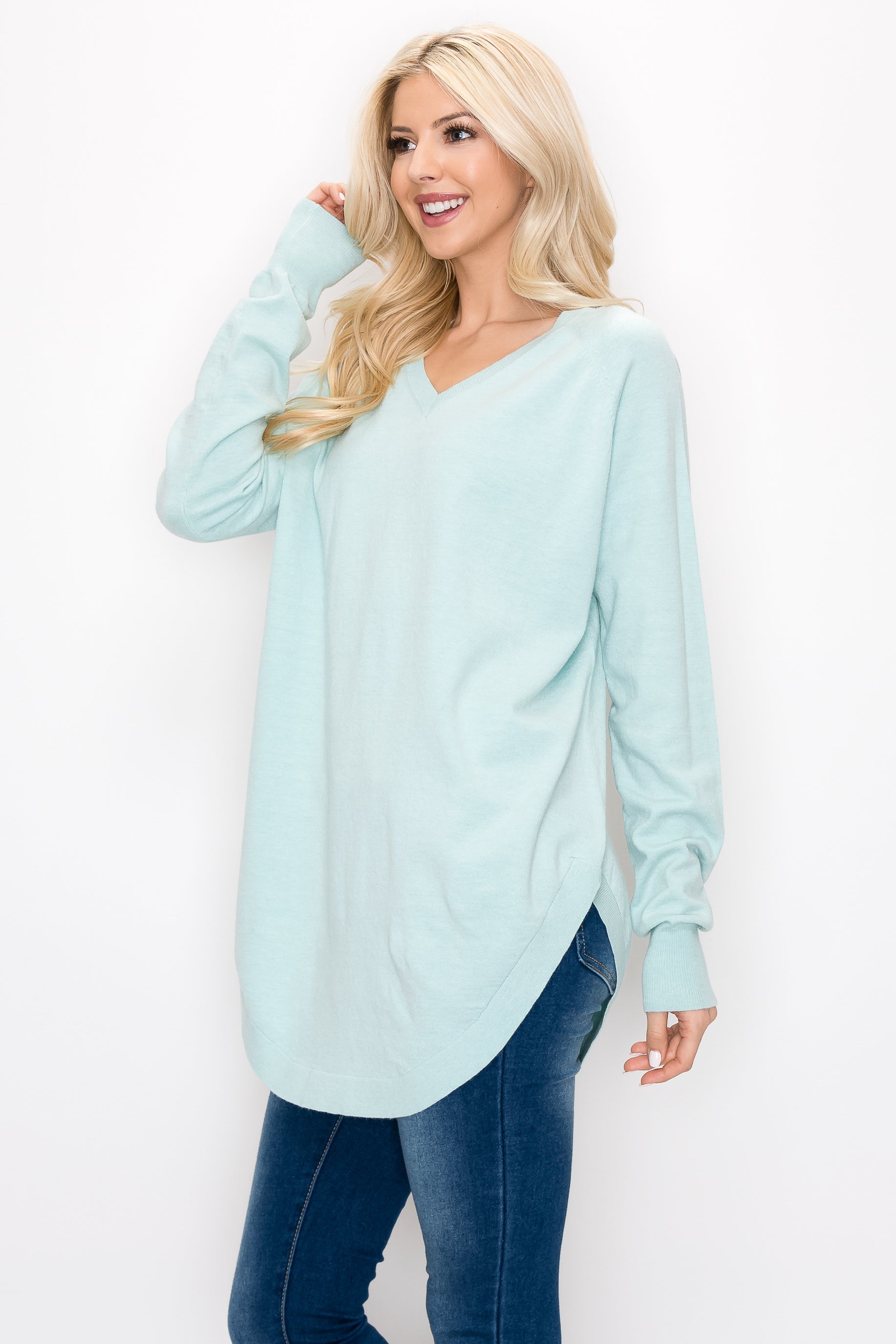 Sadie Knitted Sweater Blended Cashmere